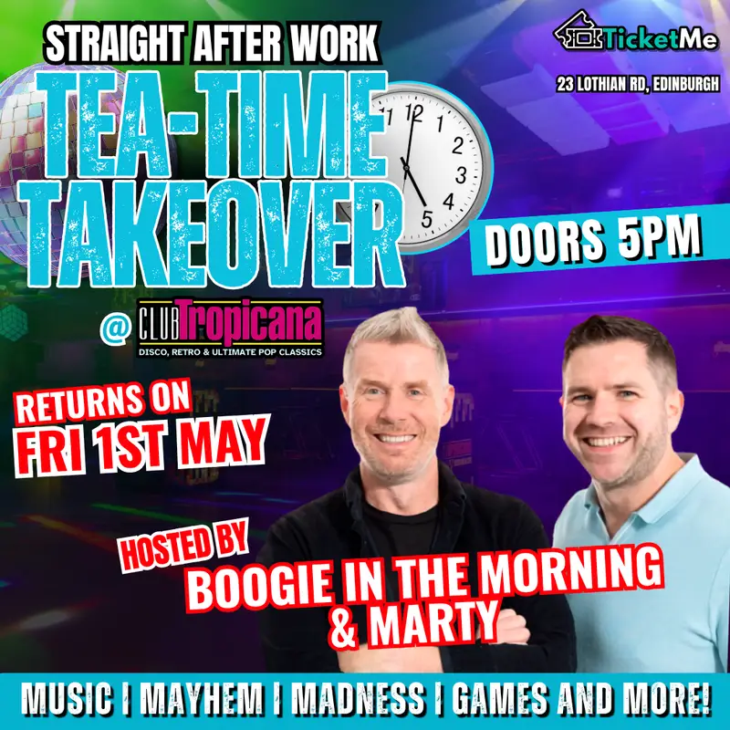 Club Tropicana's Teatime Takeover | Hosted by: Boogie & Marty
