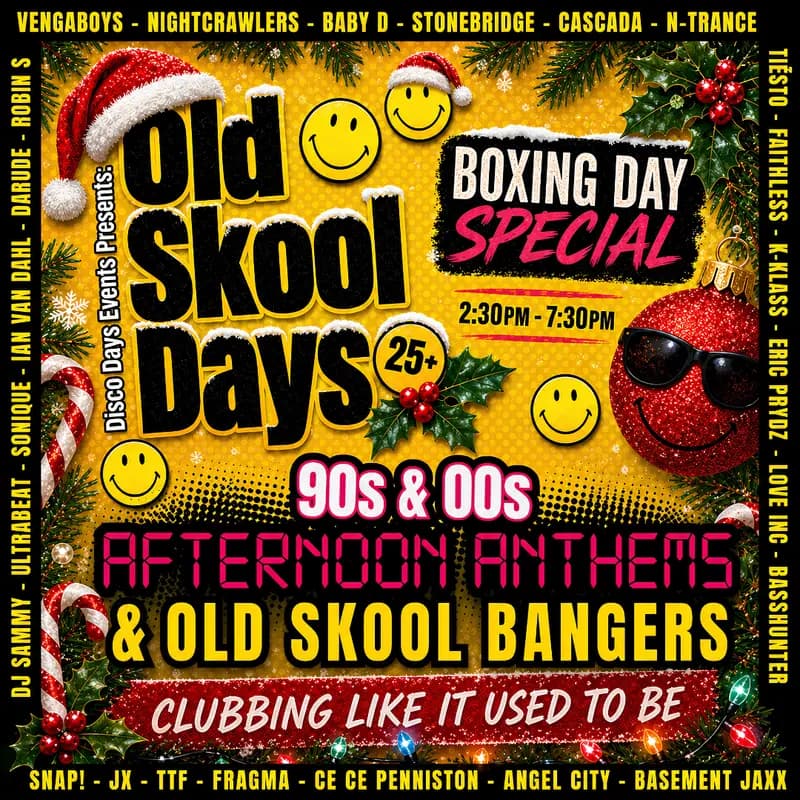 Old Skool Days | Edinburgh | Boxing Day Special