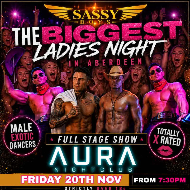 Sassy Boys 😈 Aberdeen | 20th November