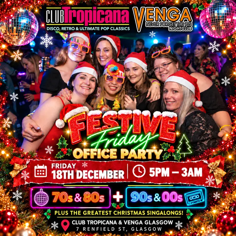Festive Friday 🎅 Office Party | Fri 18th Dec