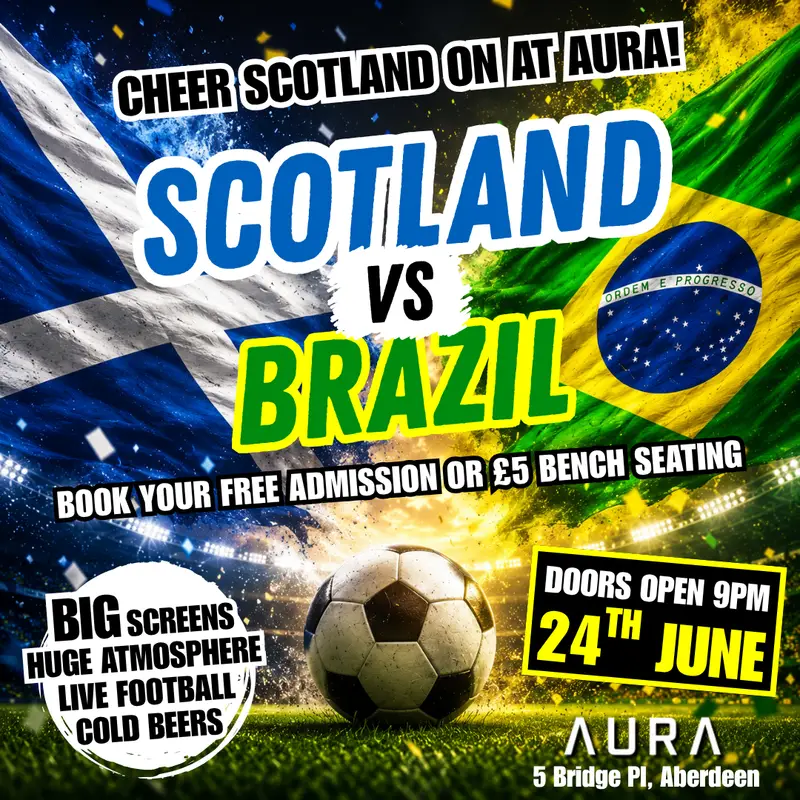 Scotland vs Brazil Live Football | Aberdeen | 24th June