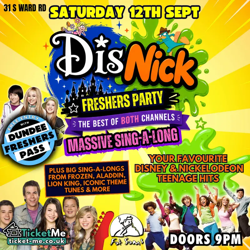 DisNick šŗ Freshers Welcome | Dundee Freshers 2026