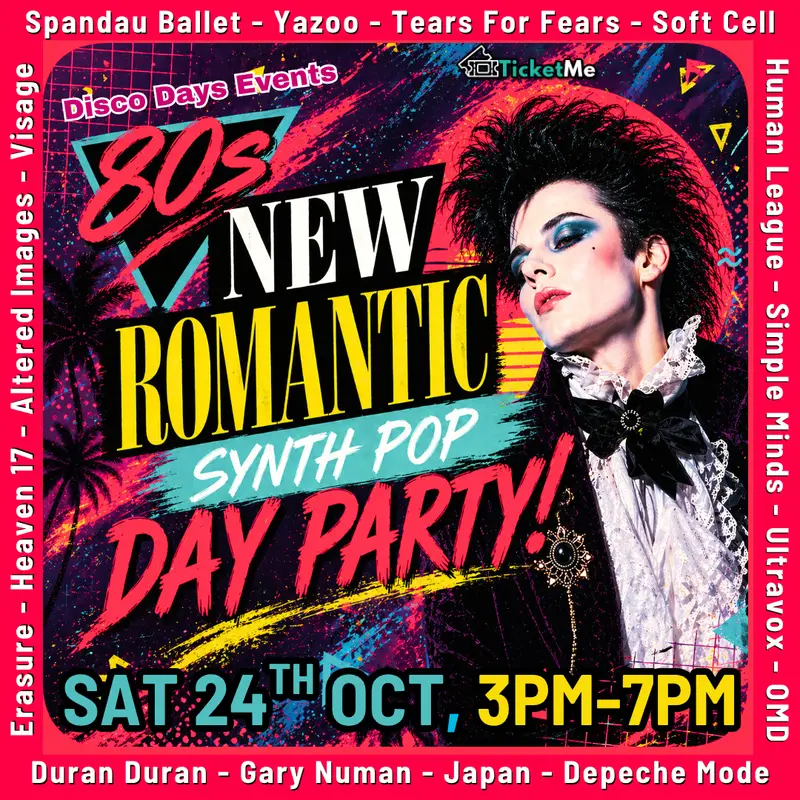 New Romantic Day Party | Dundee | 24th Oct